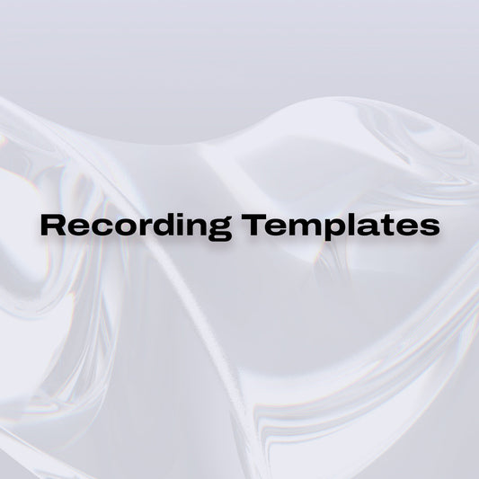 Recording Templates