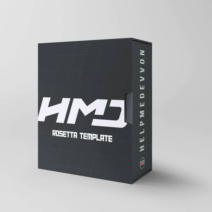 HMD Rosetta Vocal Template Help Me Devvon